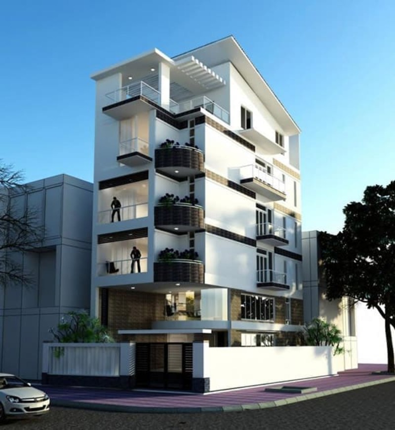 Thiết Kế Khách Sạn Mini 200m2